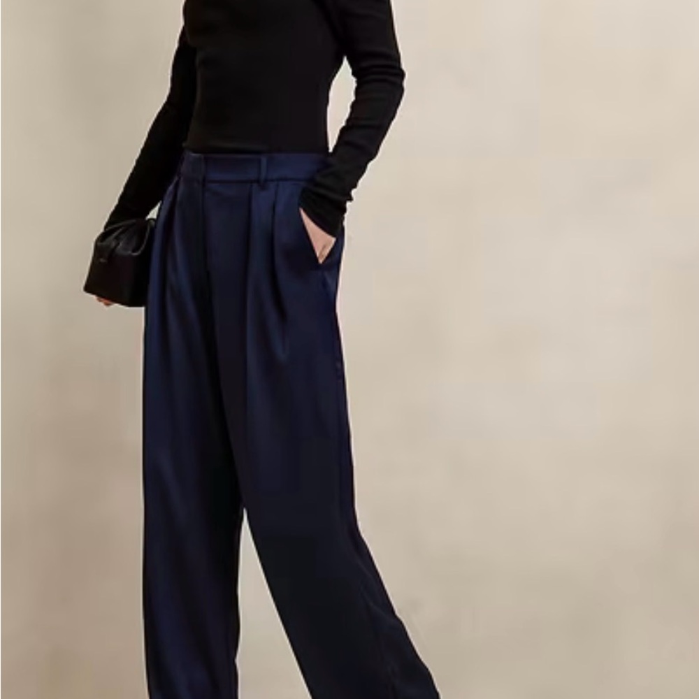 NWT, Banana Republic Navy Women's Trousers size 10